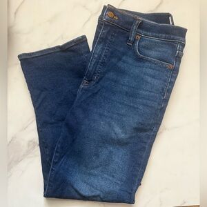 New- J. Crew Dark Dark Blue Straight Jeans (women’s 30 petite)